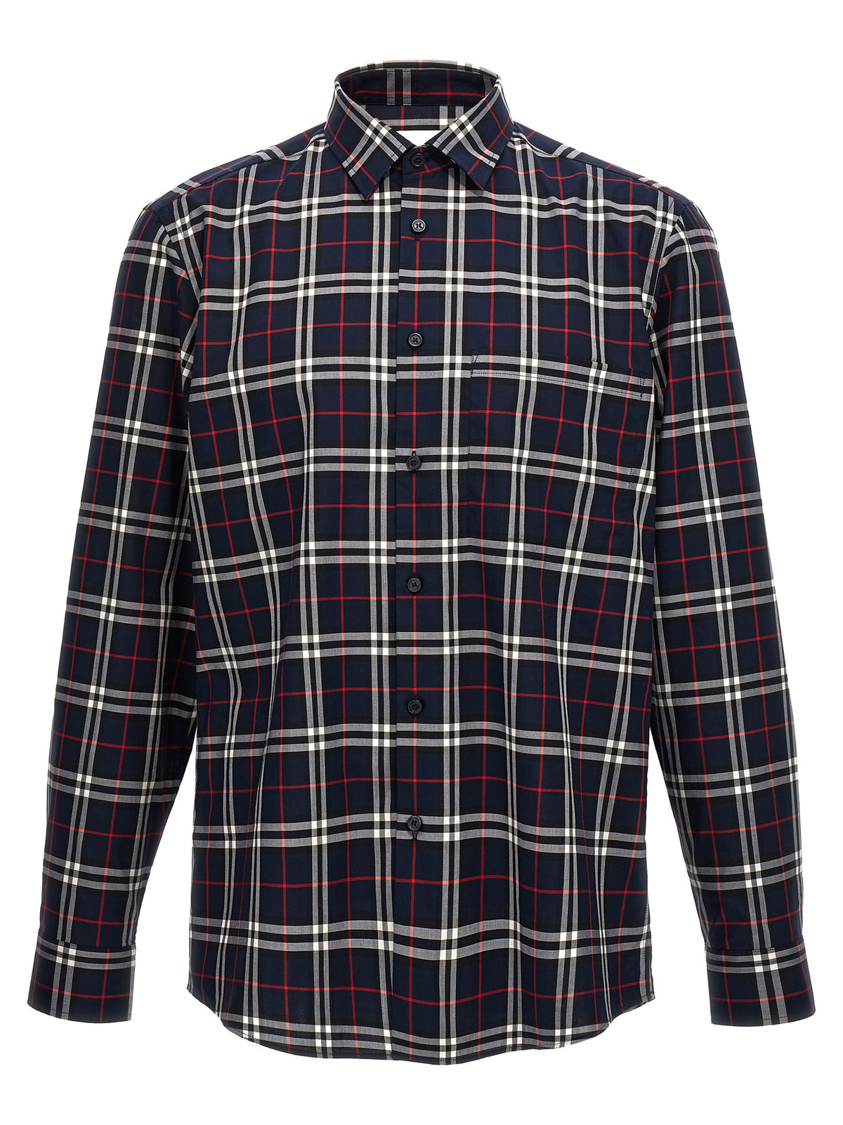 Blue Cotton Blouse