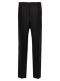 Black Virgin Wool Dress Pants
