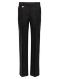 Black Virgin Wool Dress Pants
