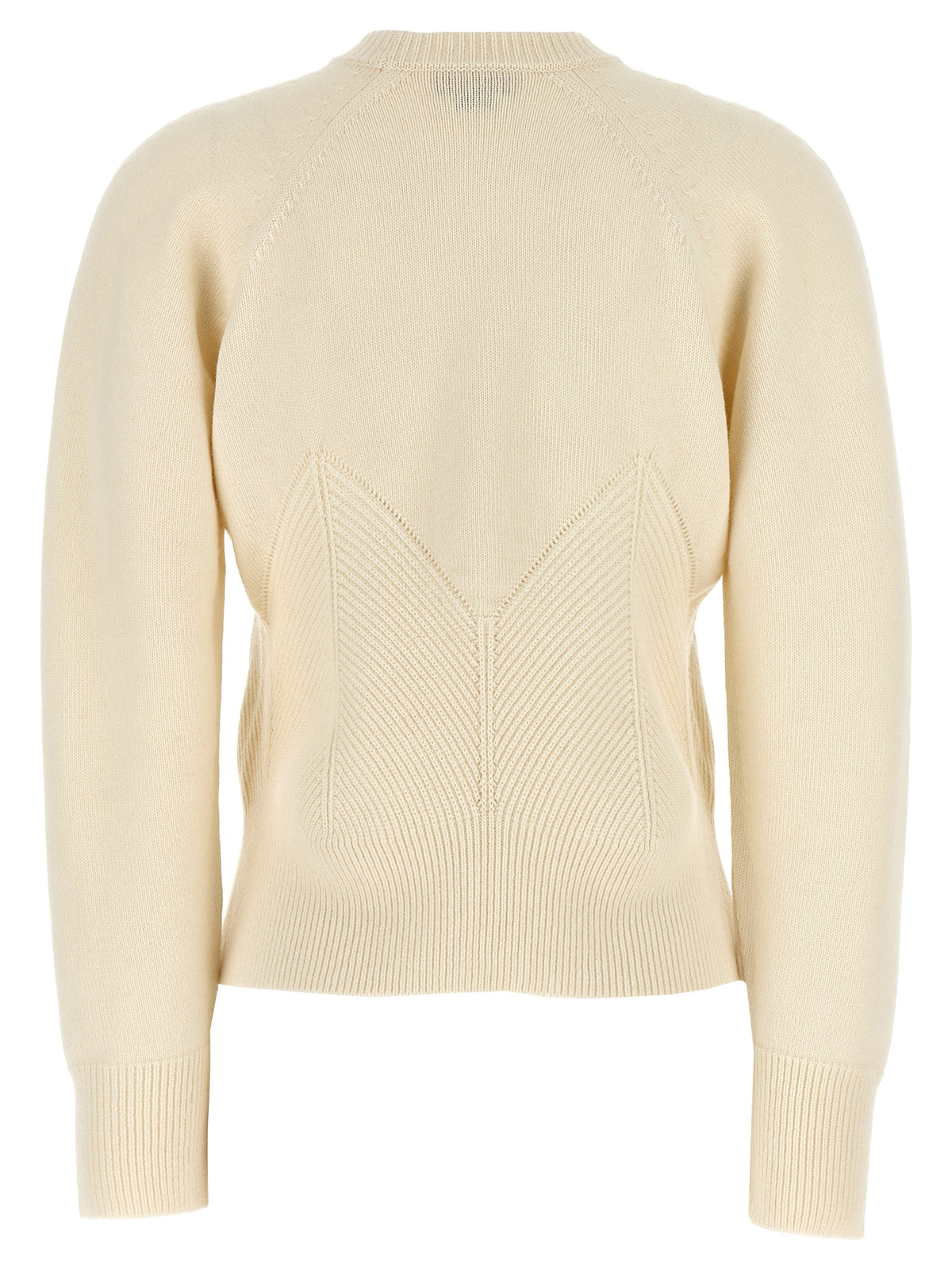 White Wool Cardigan