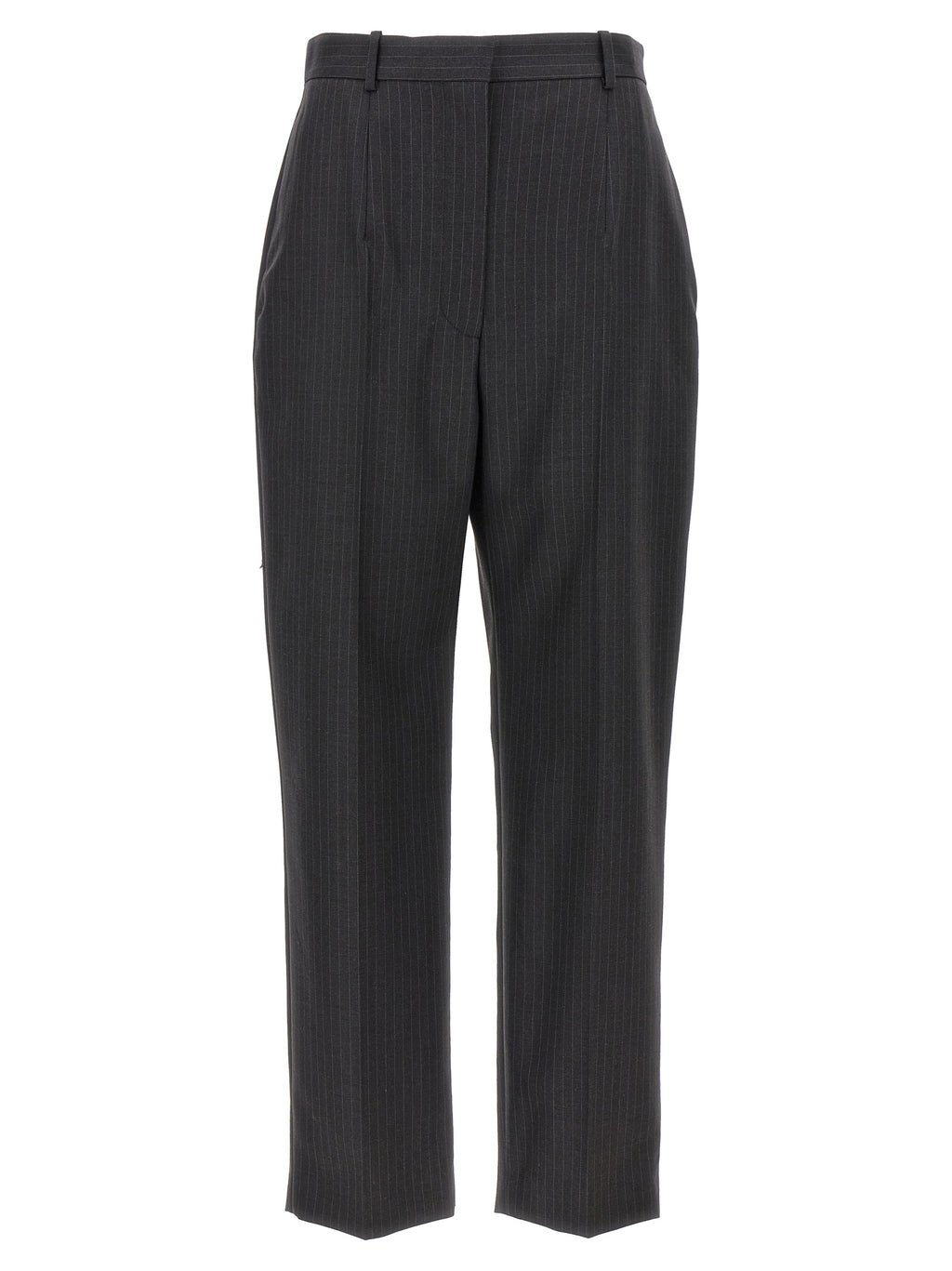 Gray Wool Dress Pants
