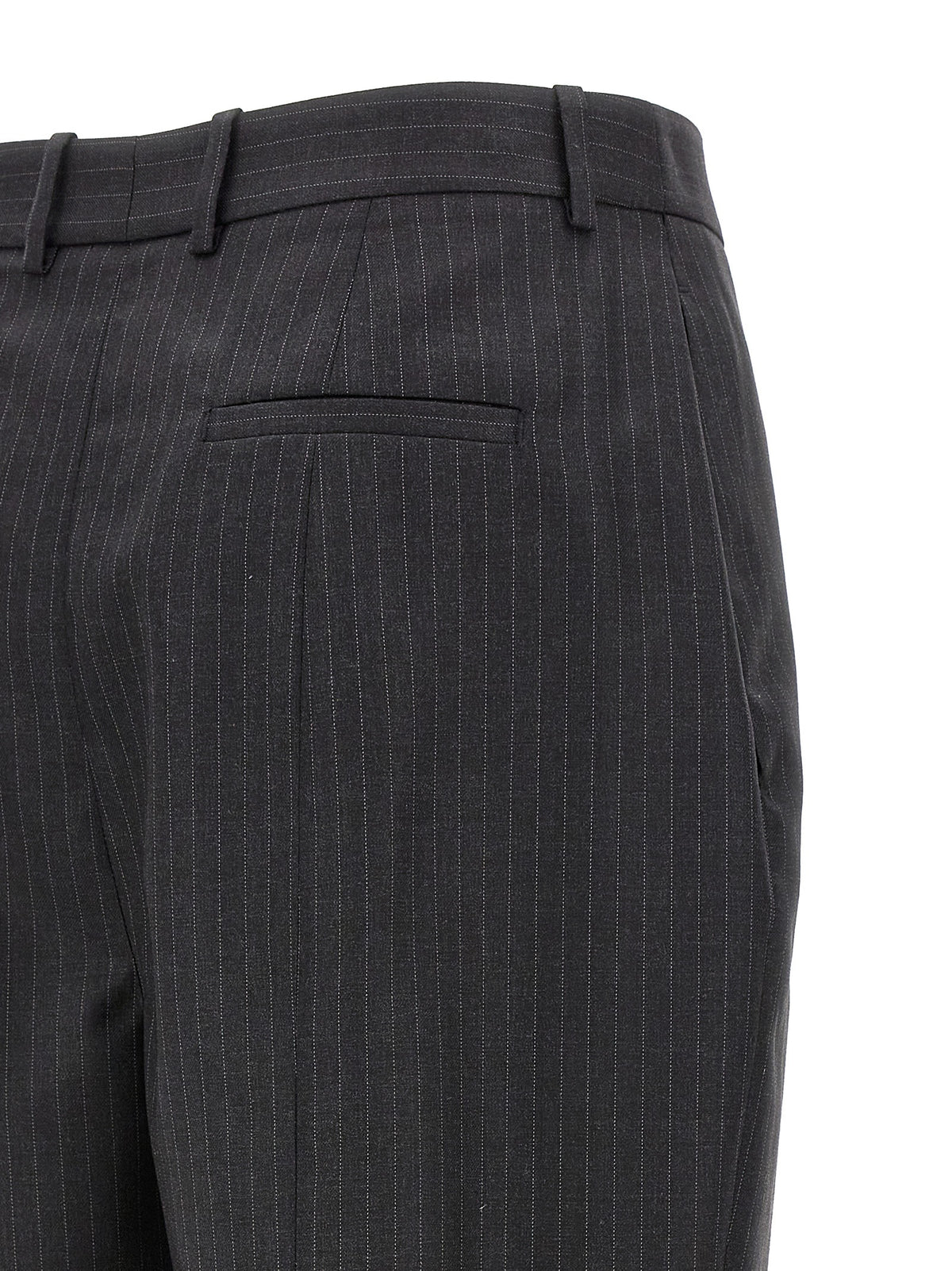 Gray Wool Dress Pants