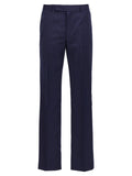 Blue Wool Dress Pants