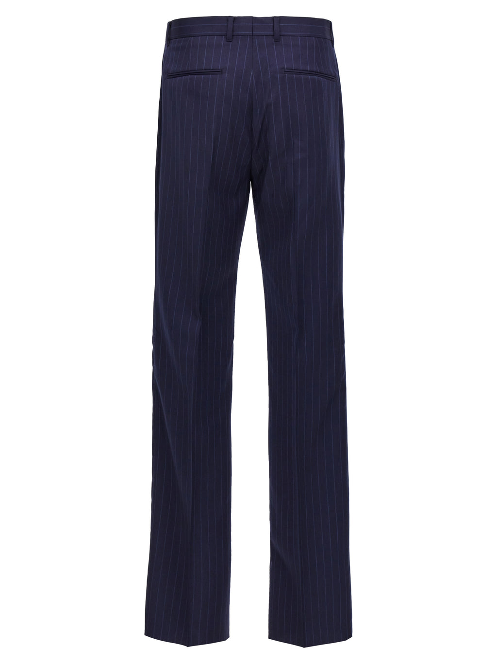 Blue Wool Dress Pants