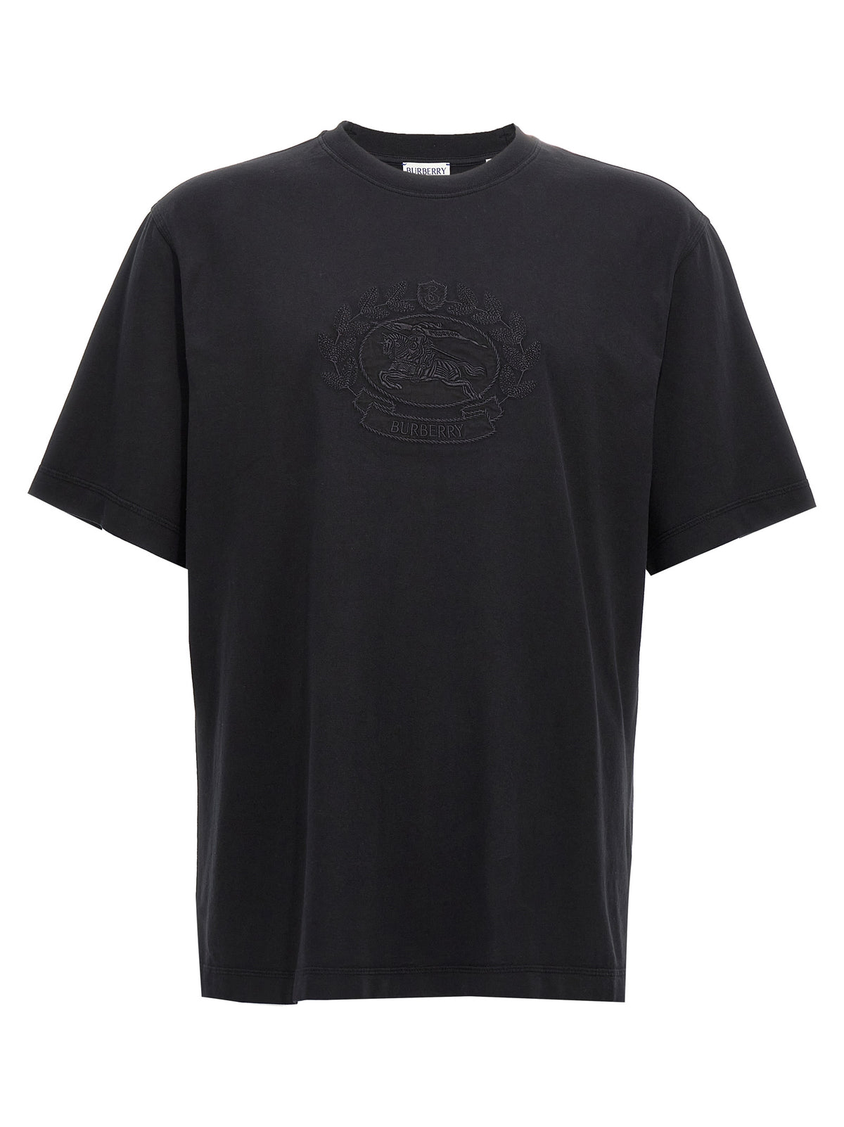 Black Cotton T-Shirt