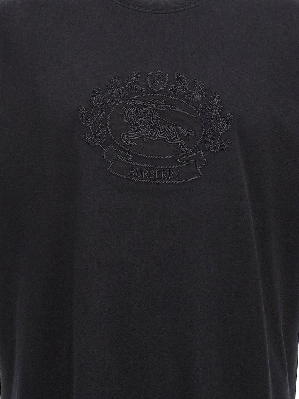 Black Cotton T-Shirt