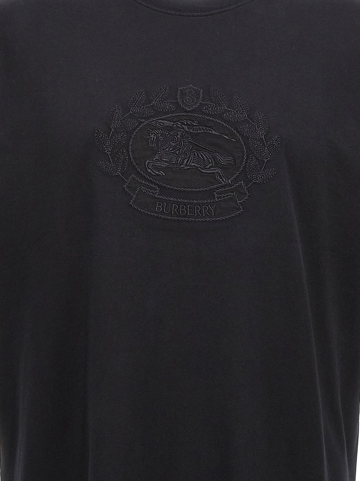 Black Cotton T-Shirt