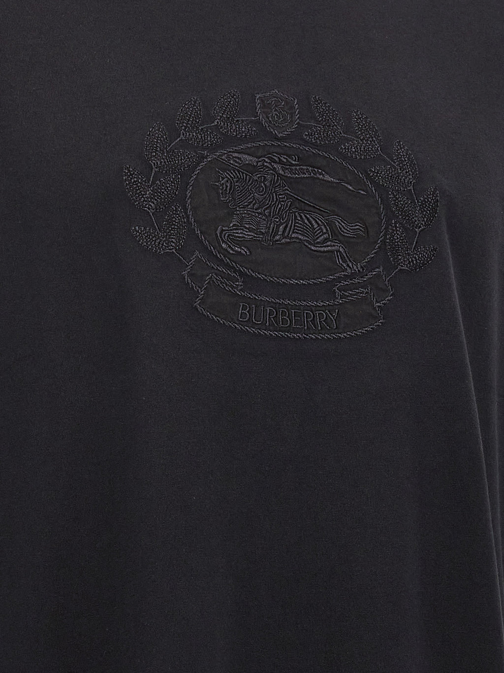 Black Cotton T-Shirt