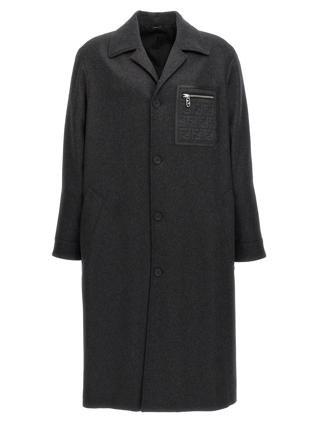Gray Cashmere Coat