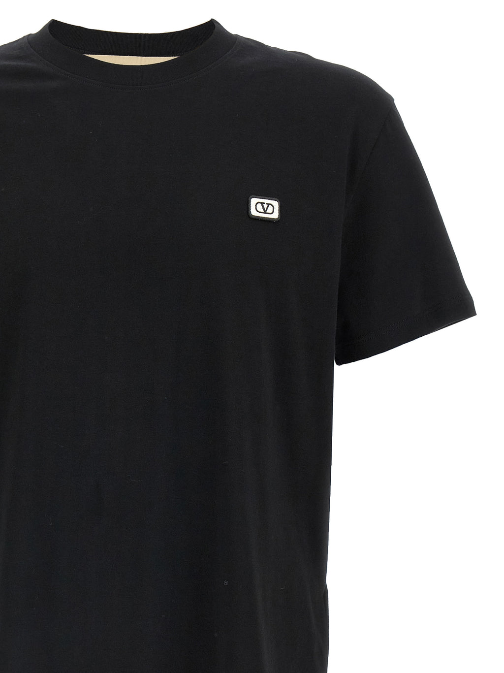 Black Cotton T-Shirt