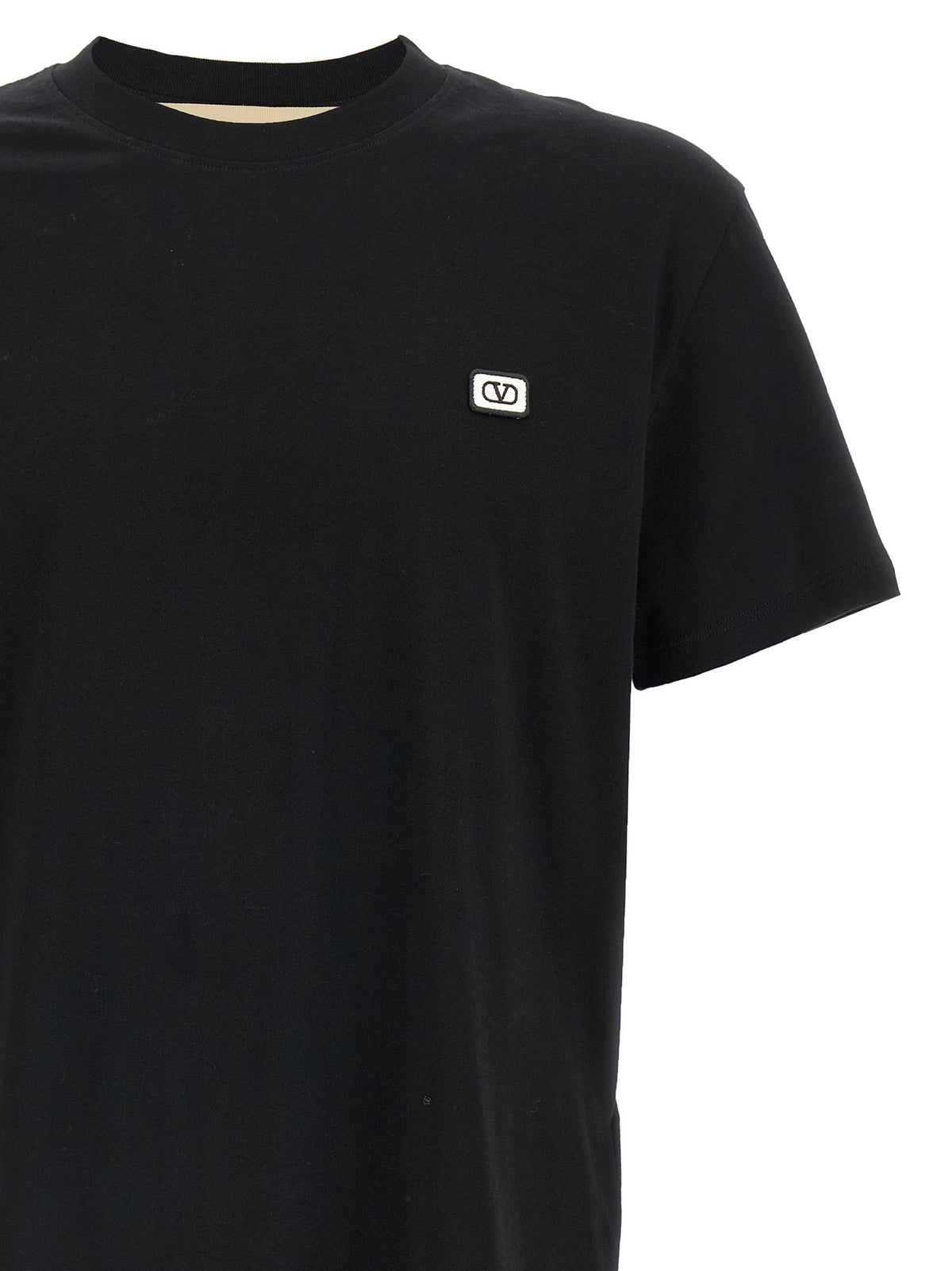 Black Cotton T-Shirt
