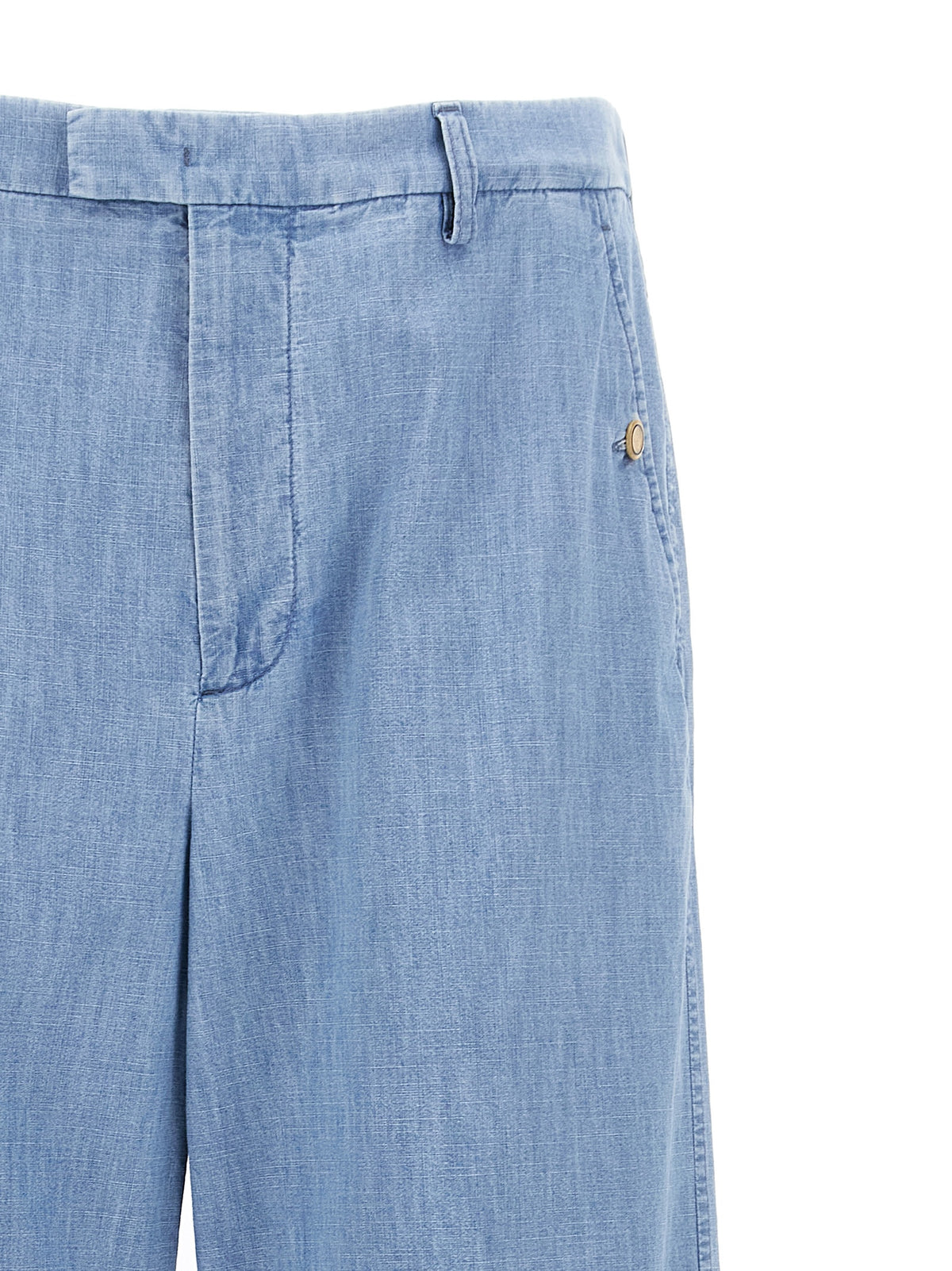 Blue Cotton Jeans Denim