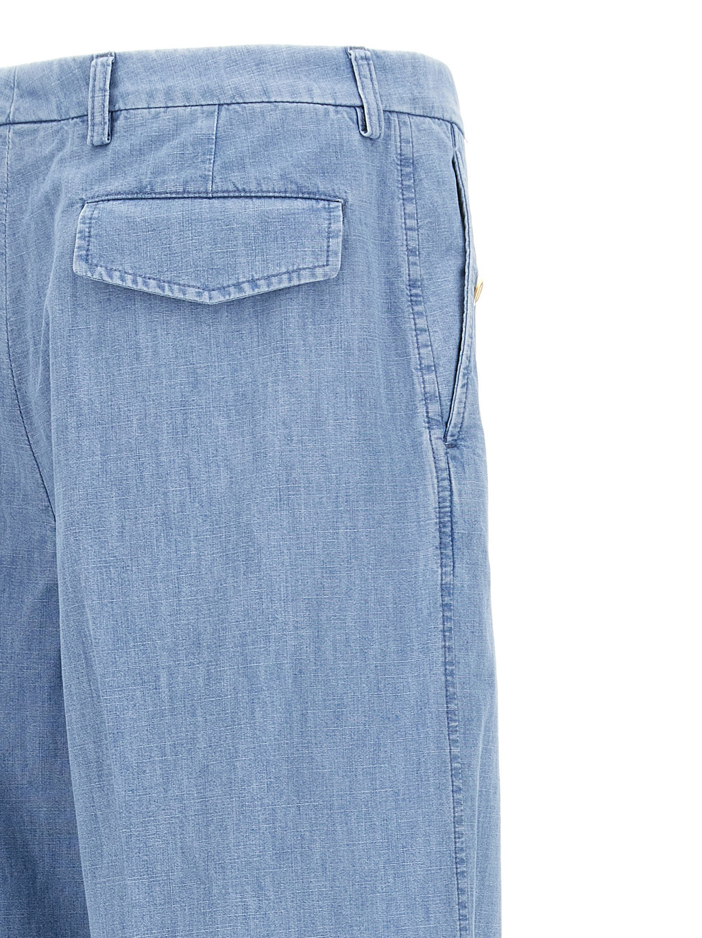 Blue Cotton Jeans Denim