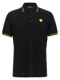 Black Cotton Polo Shirt