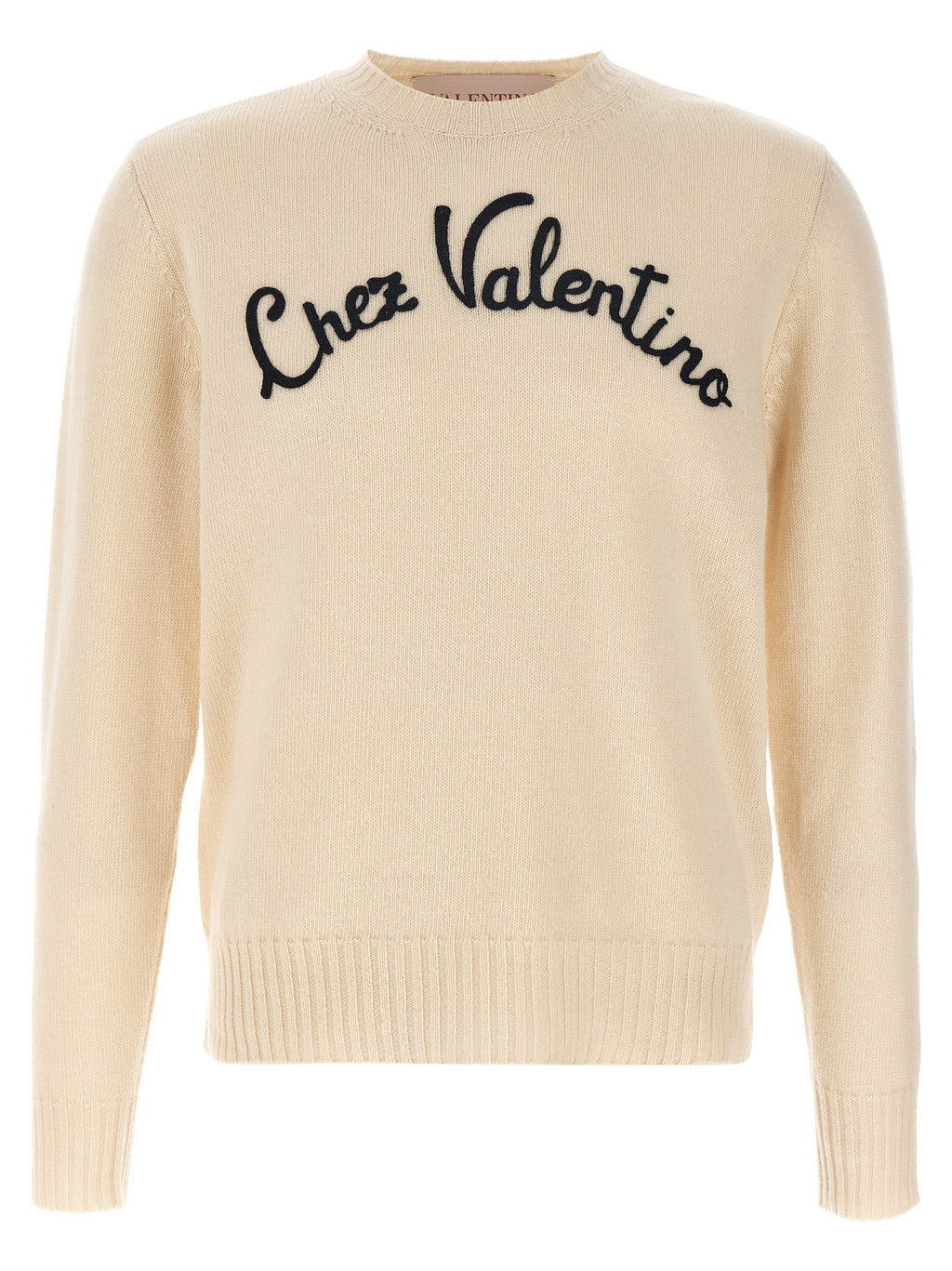 Beige Virgin Wool Cardigan