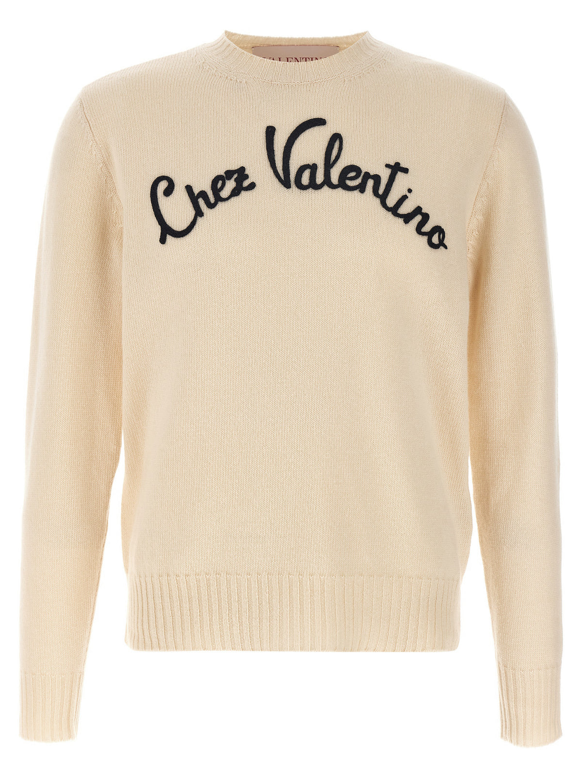 Beige Virgin Wool Cardigan