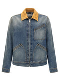Blue Cotton Denim Jacket