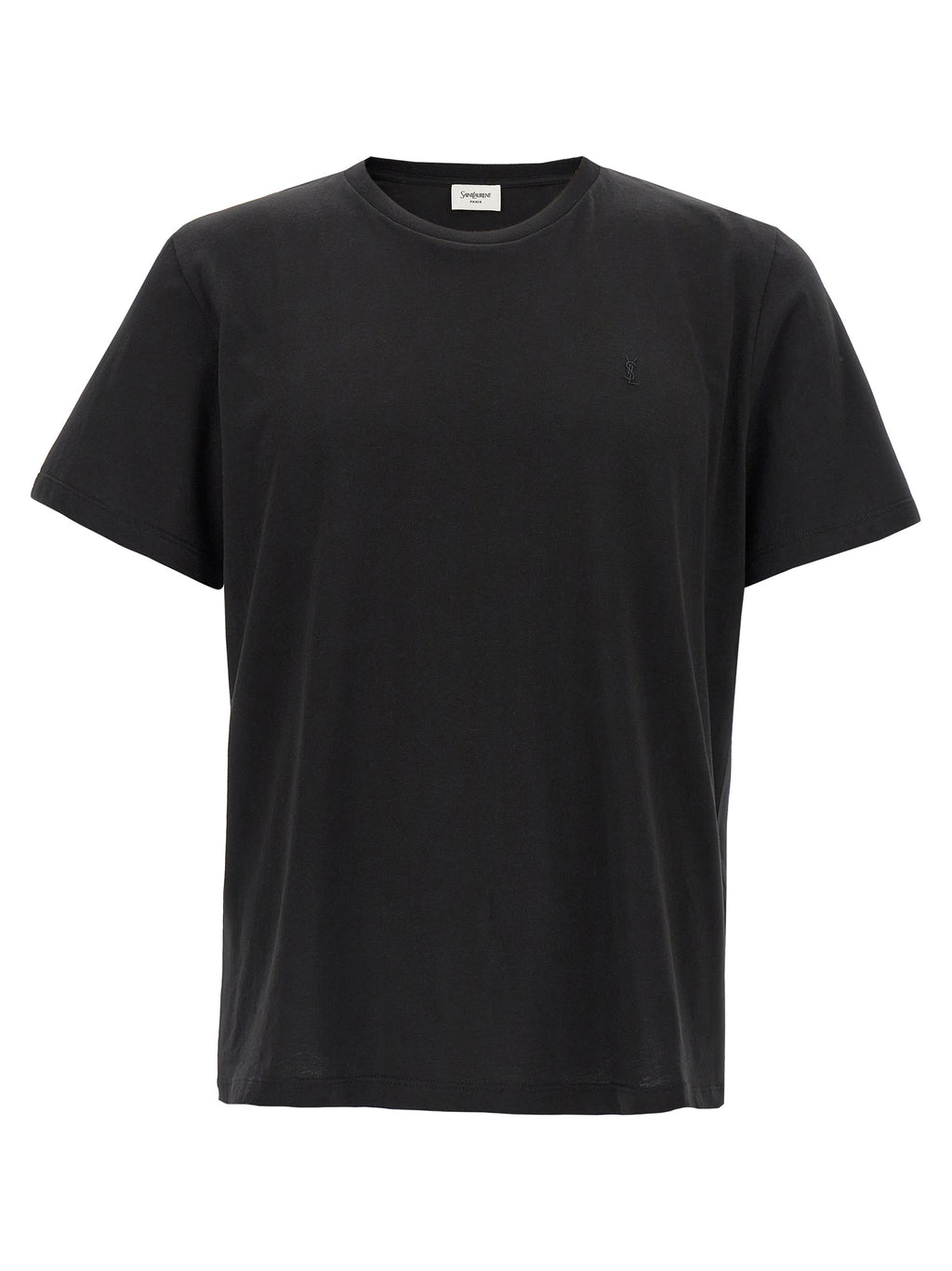 Black Cotton T-Shirt