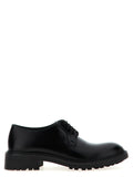 Black Lamb Leather Oxfords And Derbies