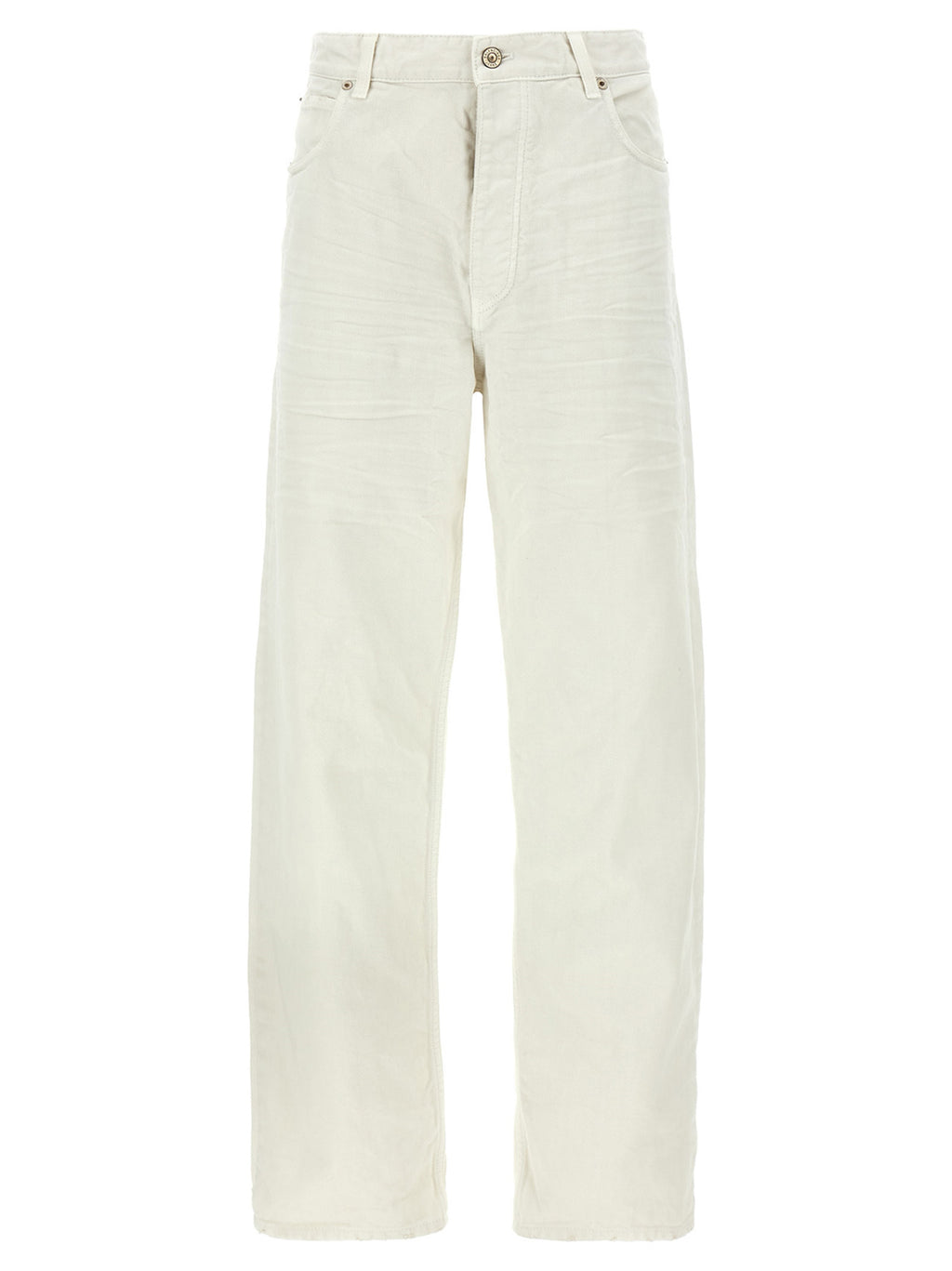 White Cotton Jeans Denim