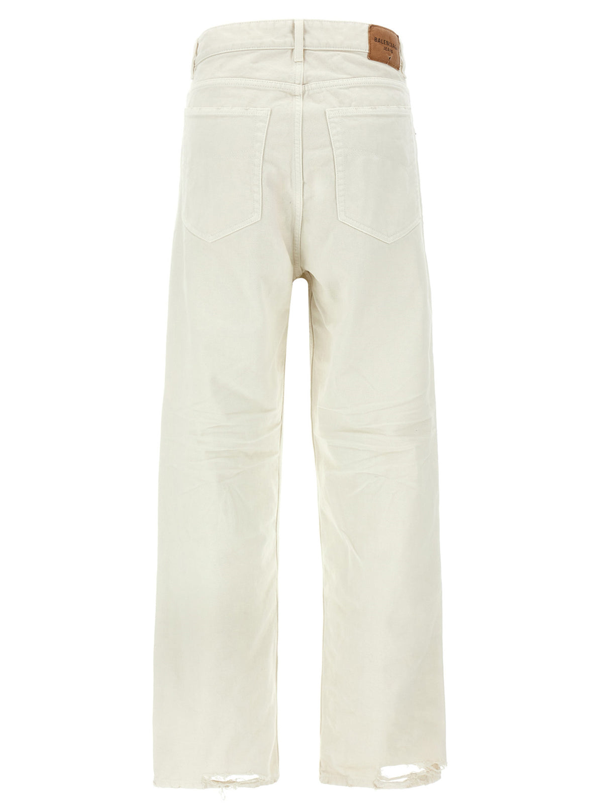 White Cotton Jeans Denim