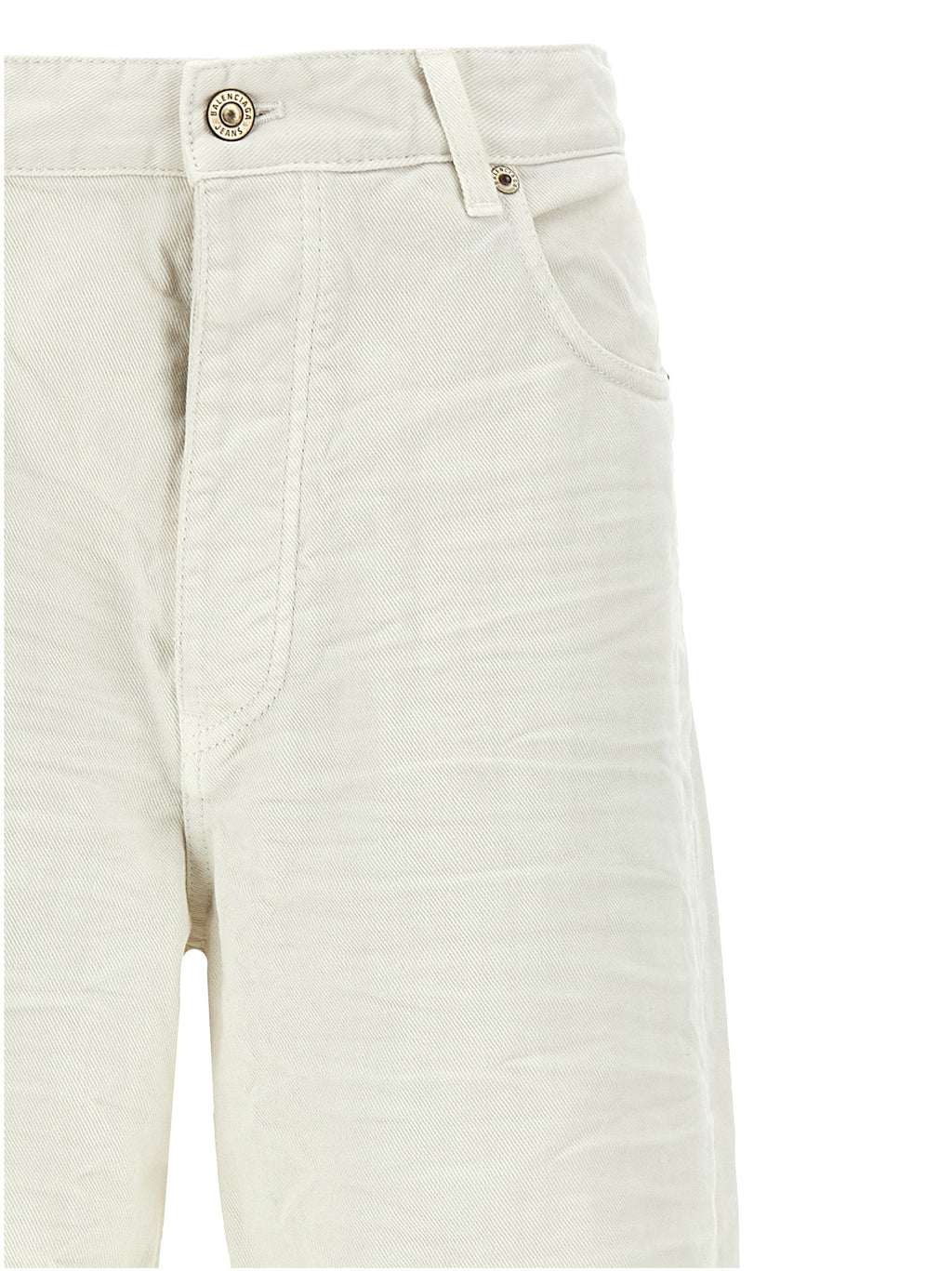 White Cotton Jeans Denim