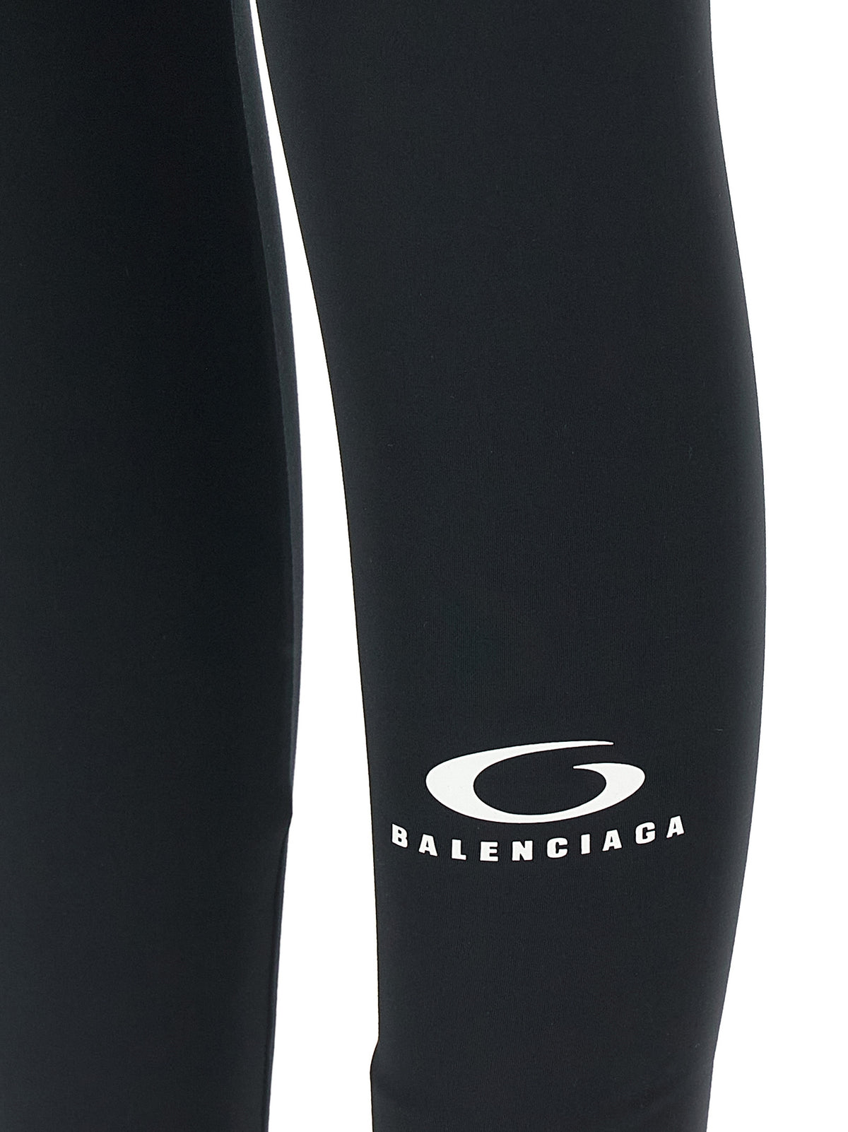 Black Polyester Leggings