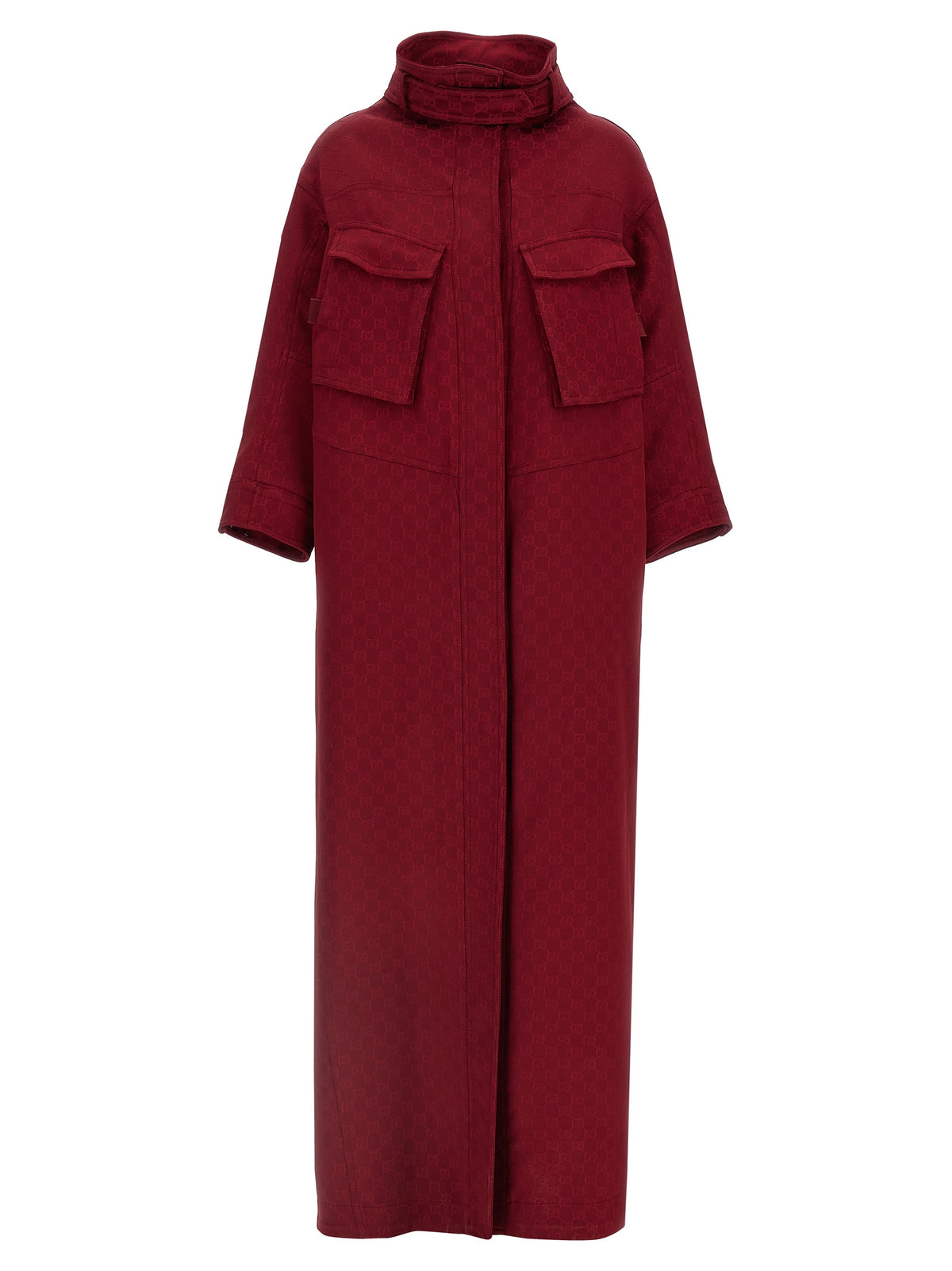 Red Viscose Coat