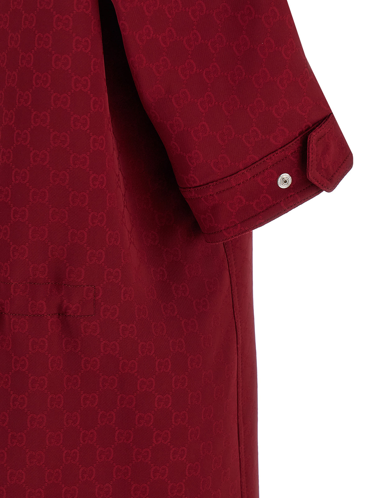 Red Viscose Coat