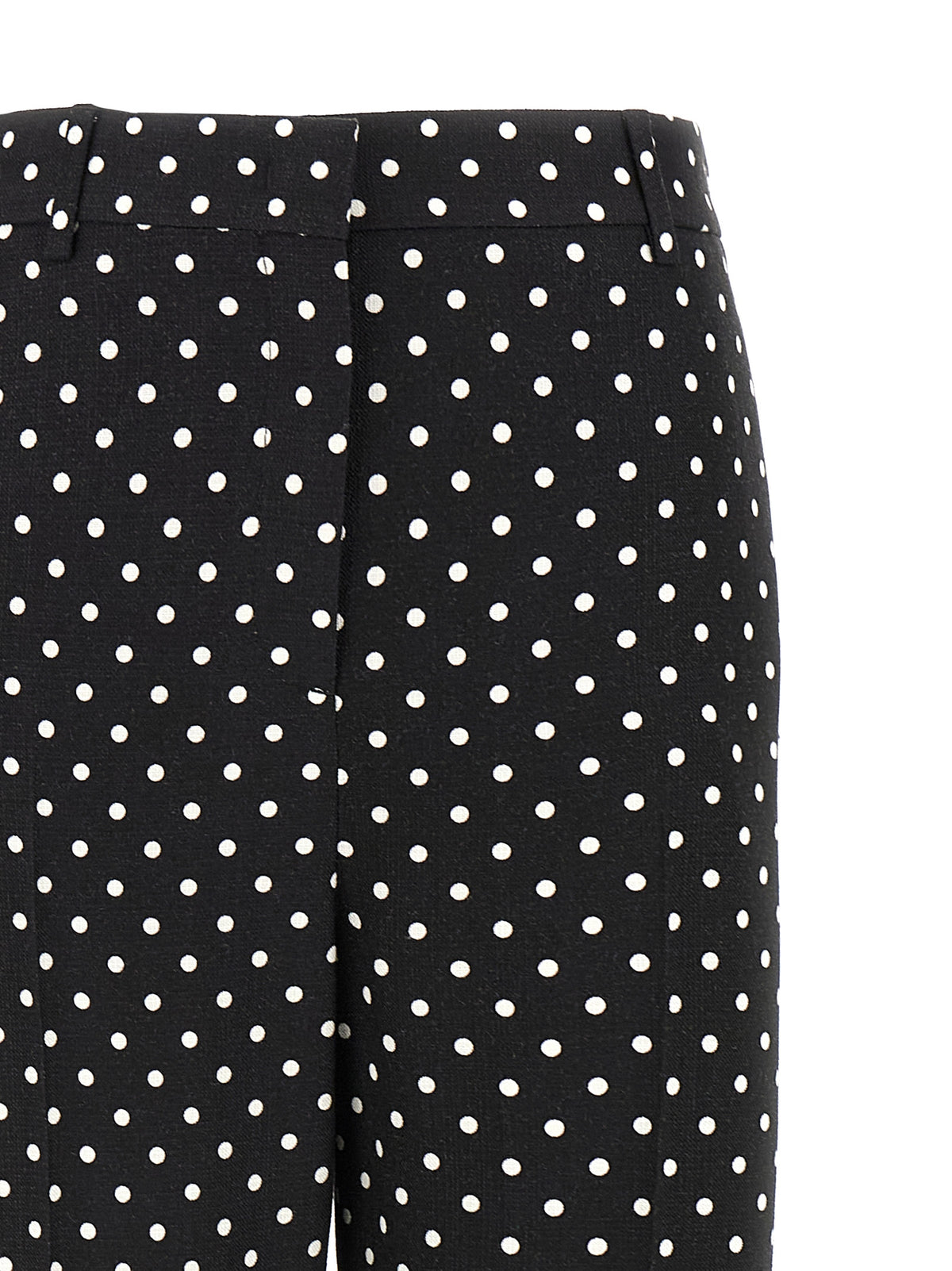 Bicolor Viscose Casual Pants