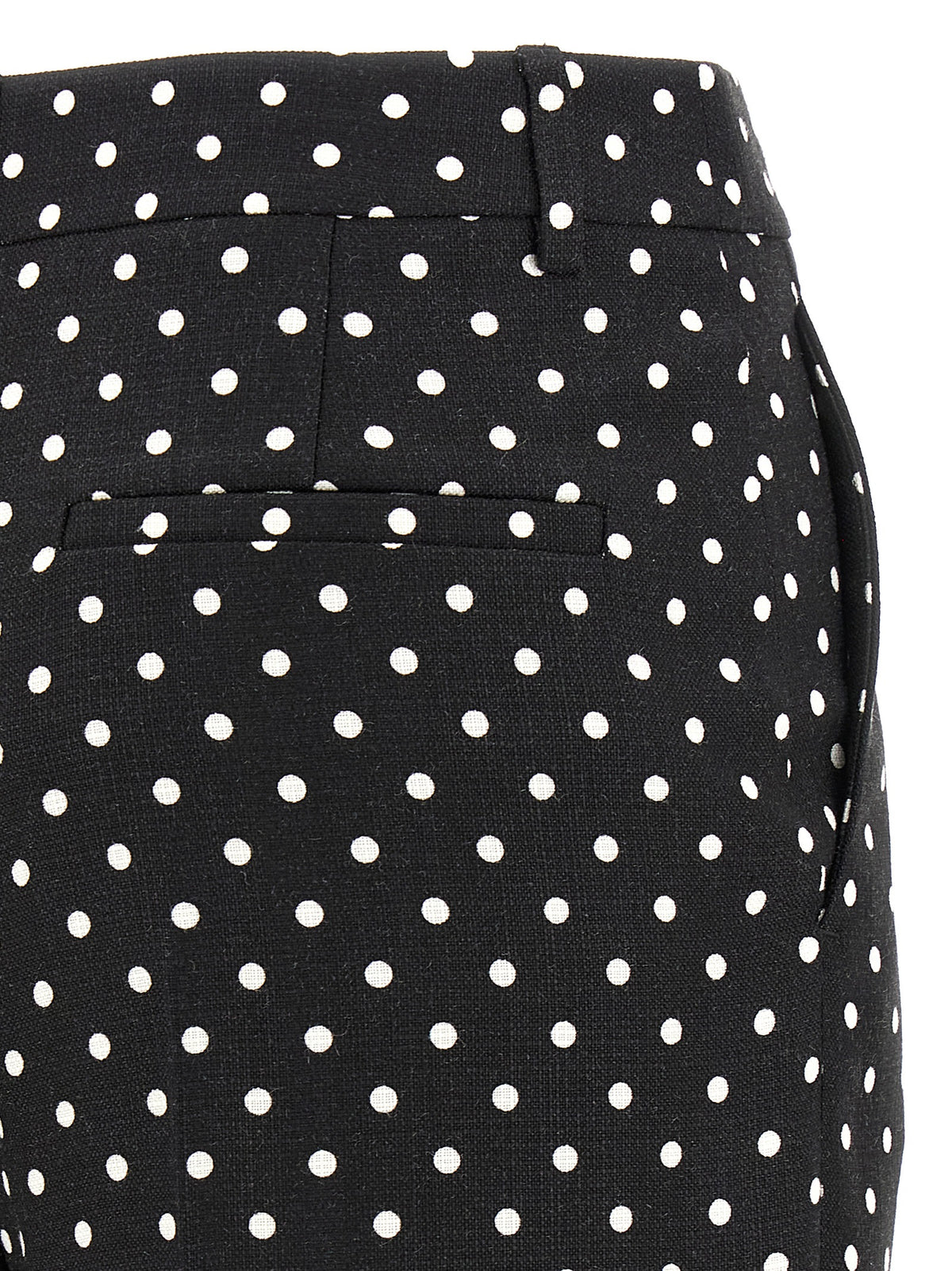 Bicolor Viscose Casual Pants