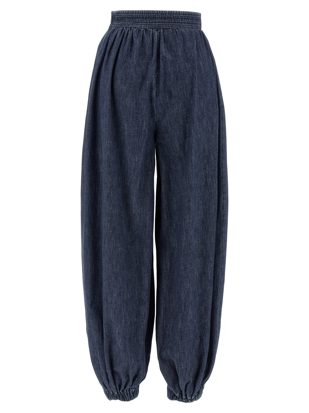 Blue Cotton Pants