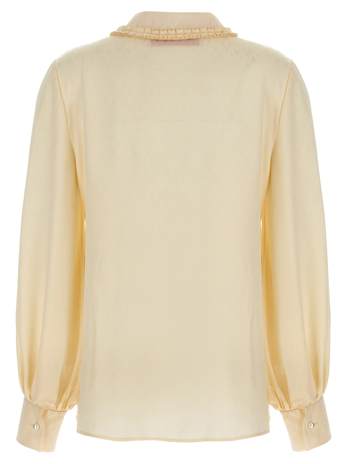 Beige Silk Blouse