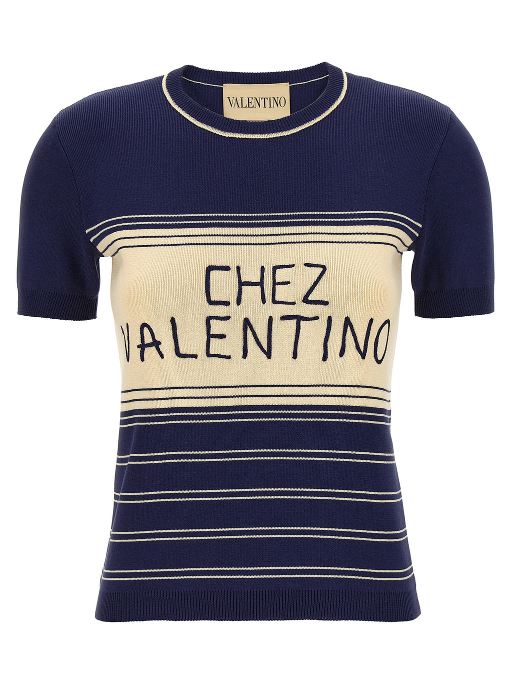 Blue Cotton T-Shirt