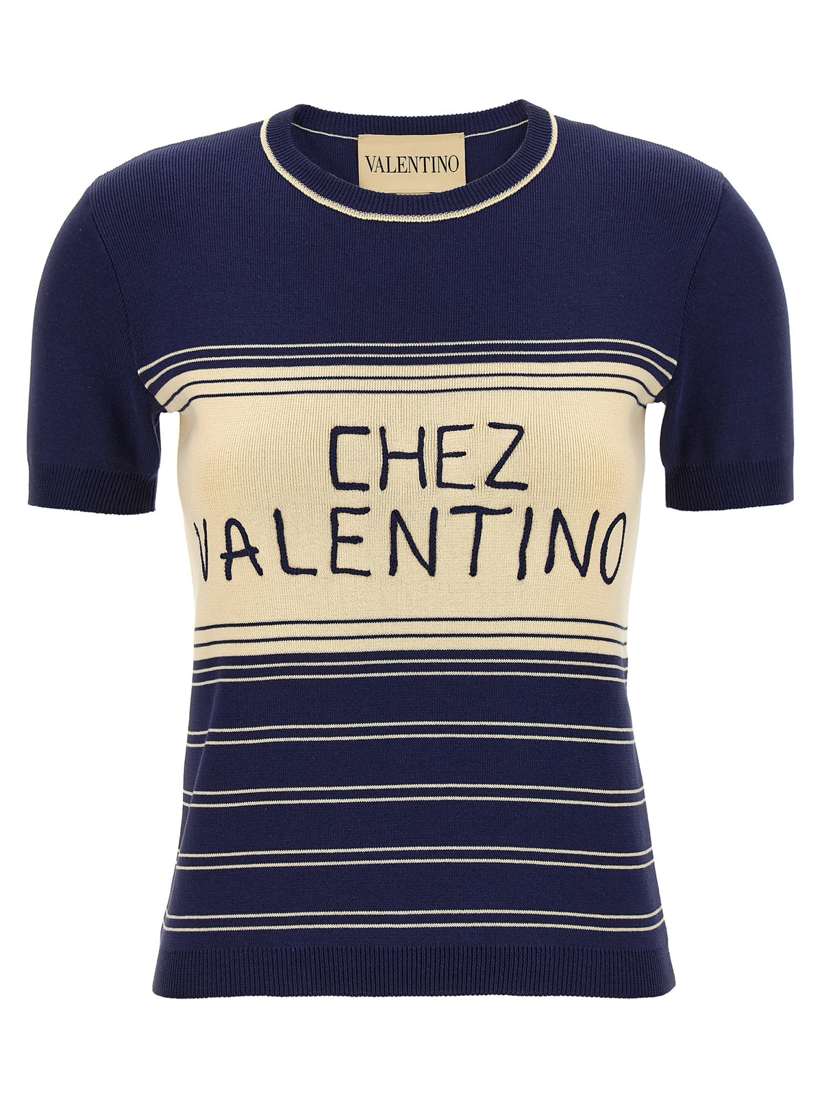 Blue Cotton T-Shirt