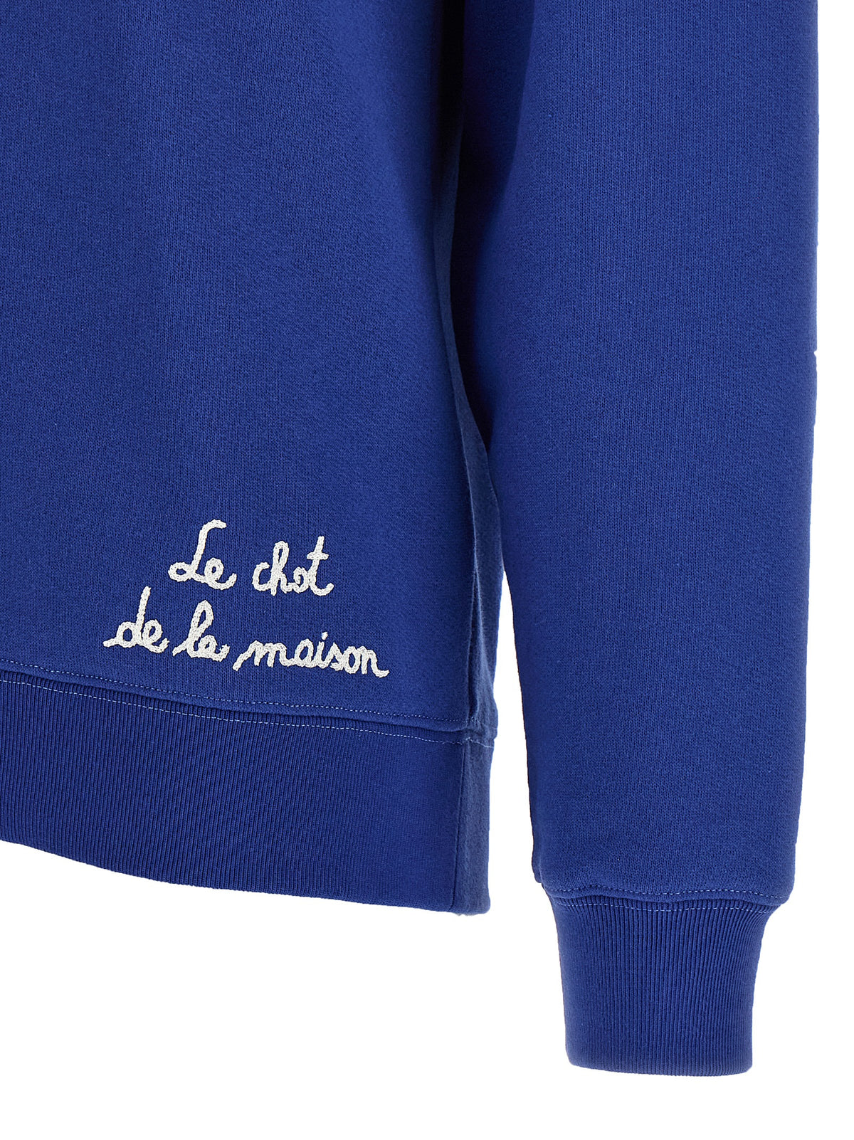 Blue Cotton Sweatshirt