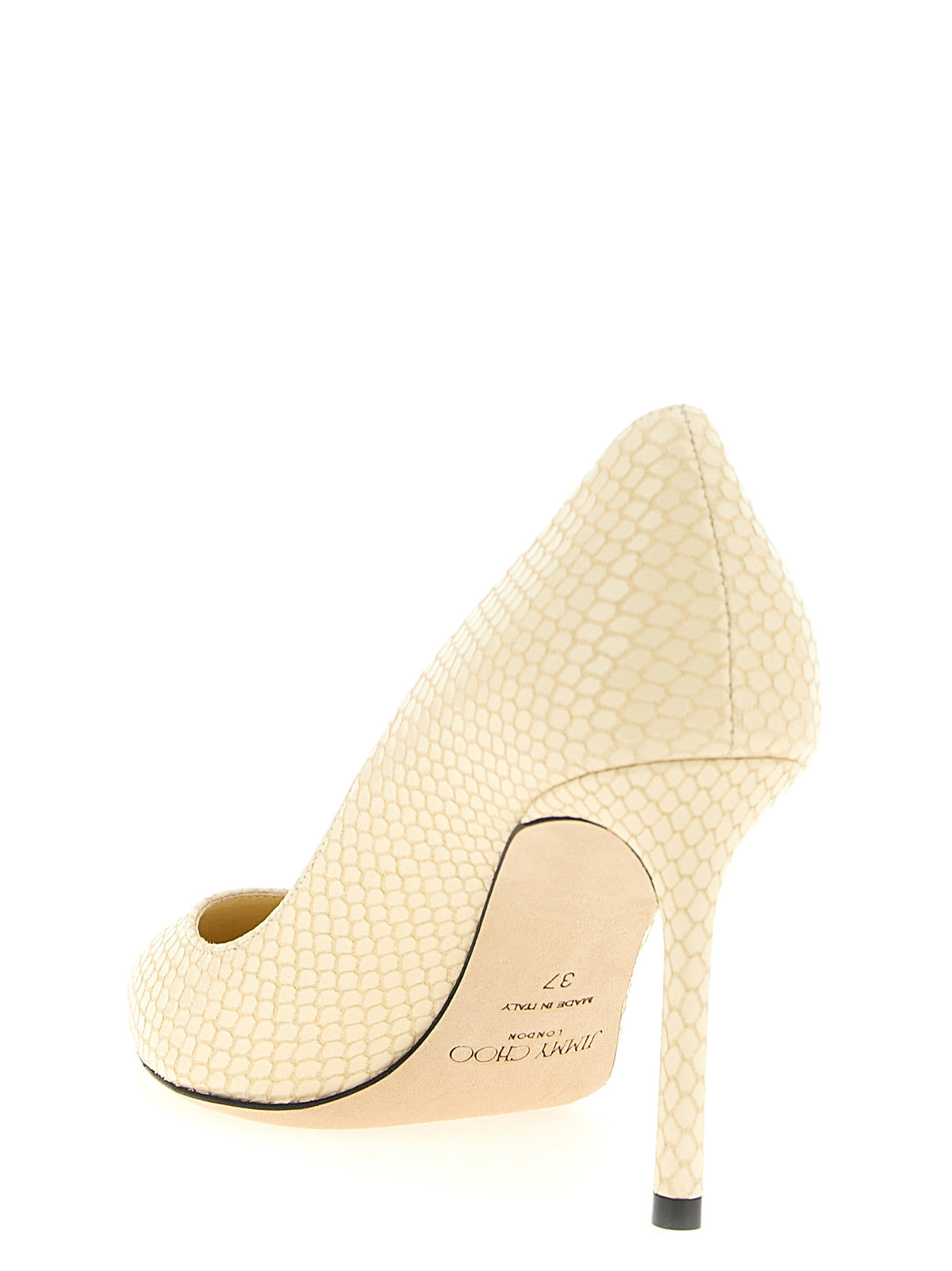 Multicolor Leather High Heel Pumps