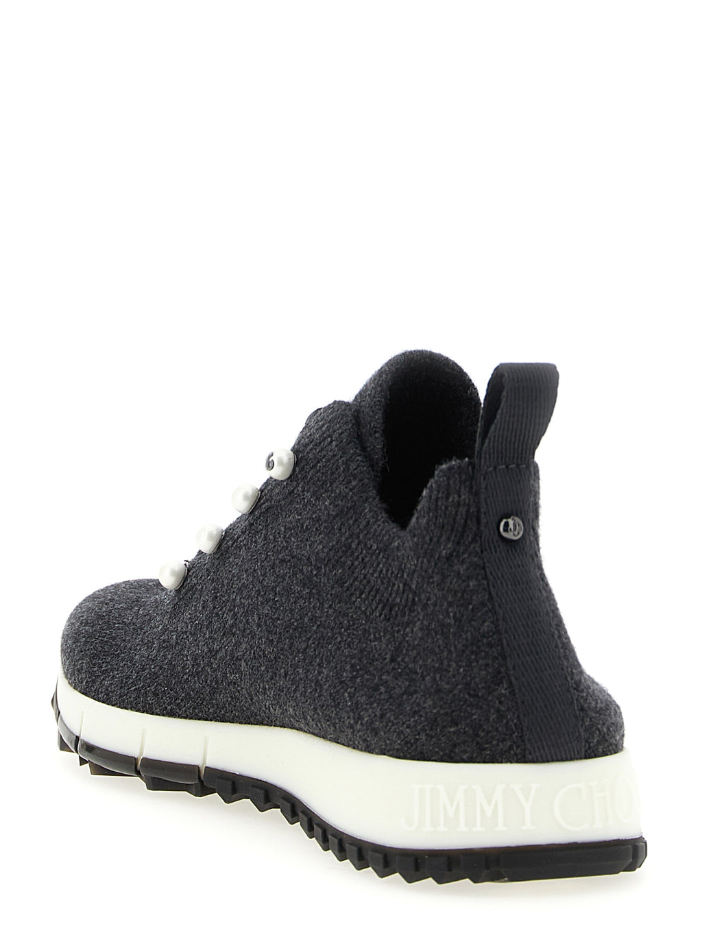 Black Tencel Low Top Sneakers