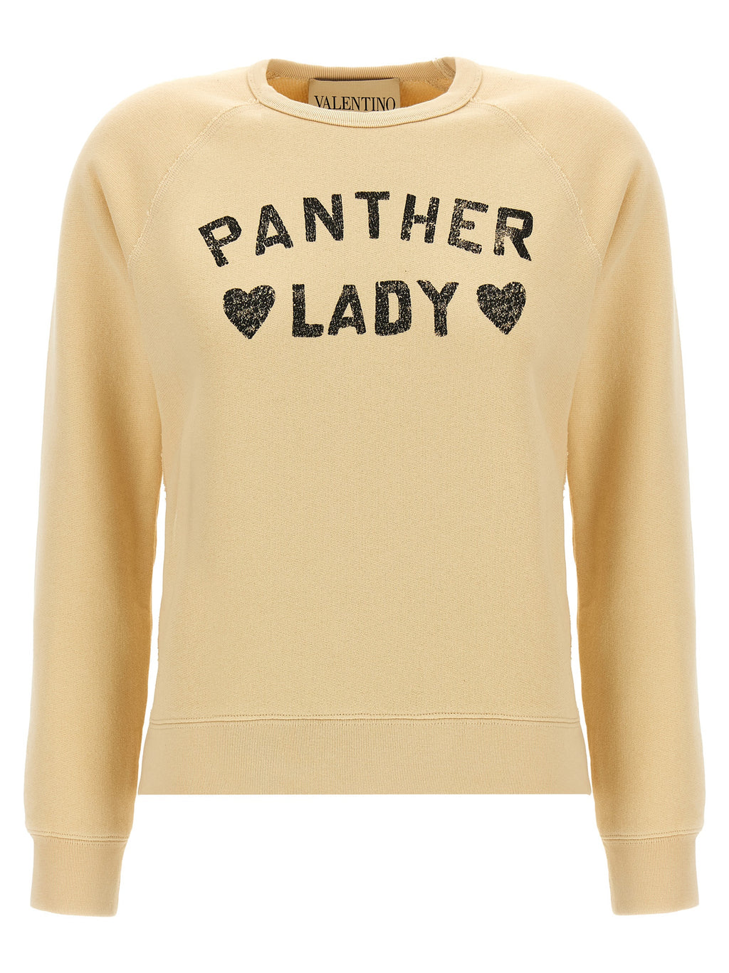 Beige Cotton Sweatshirt