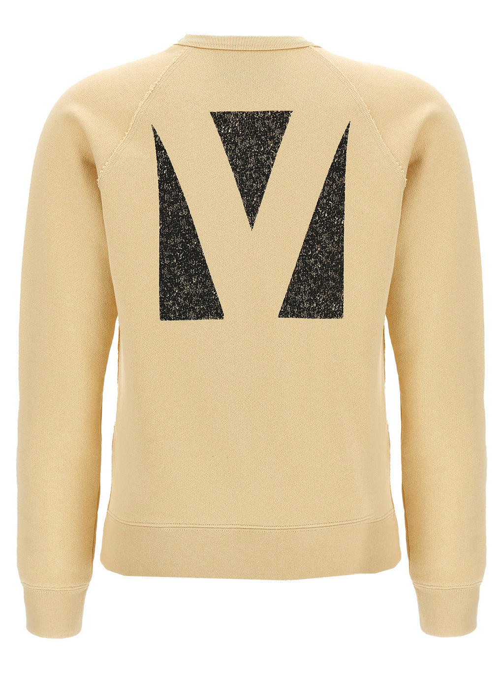 Beige Cotton Sweatshirt