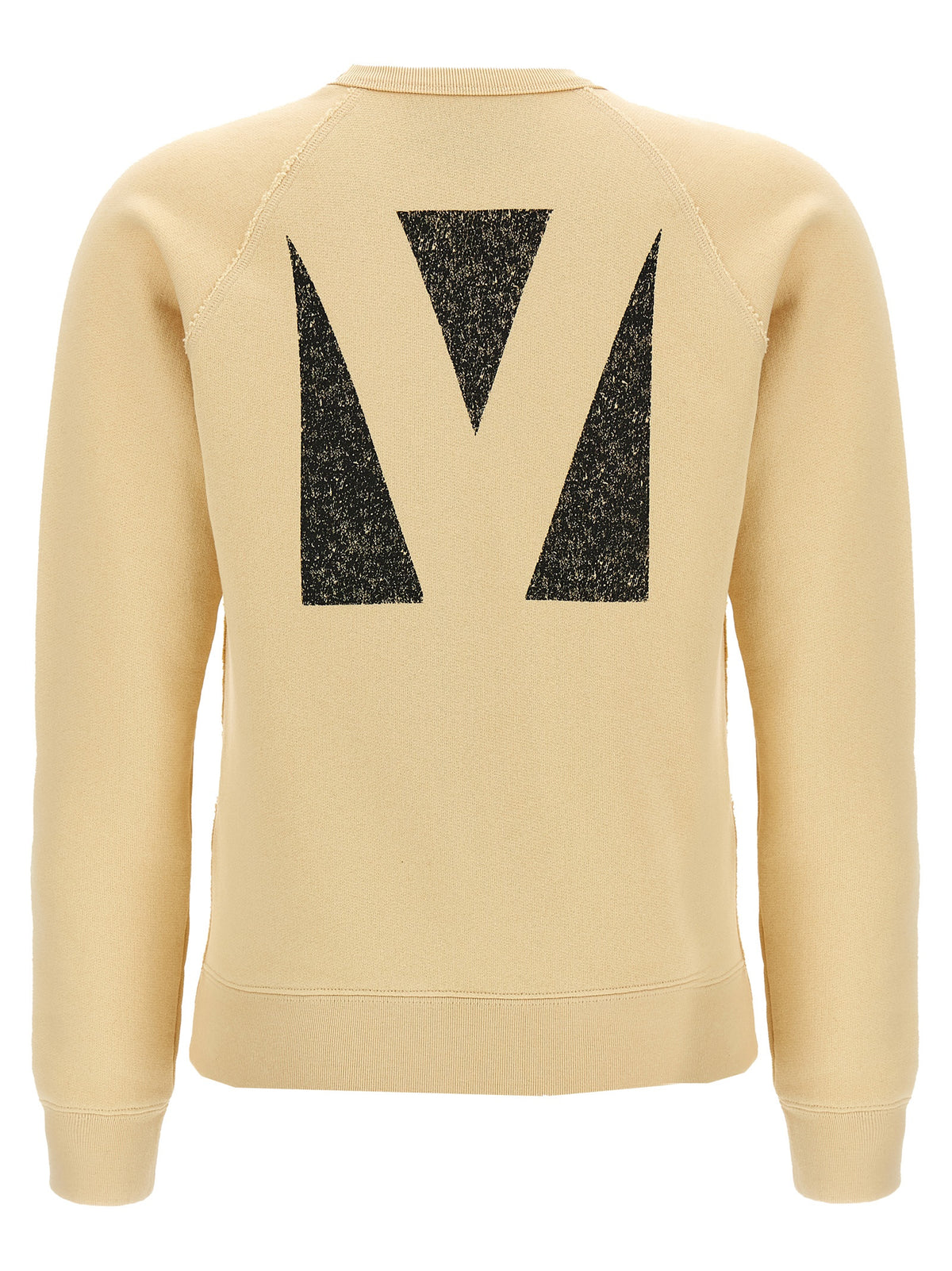 Beige Cotton Sweatshirt