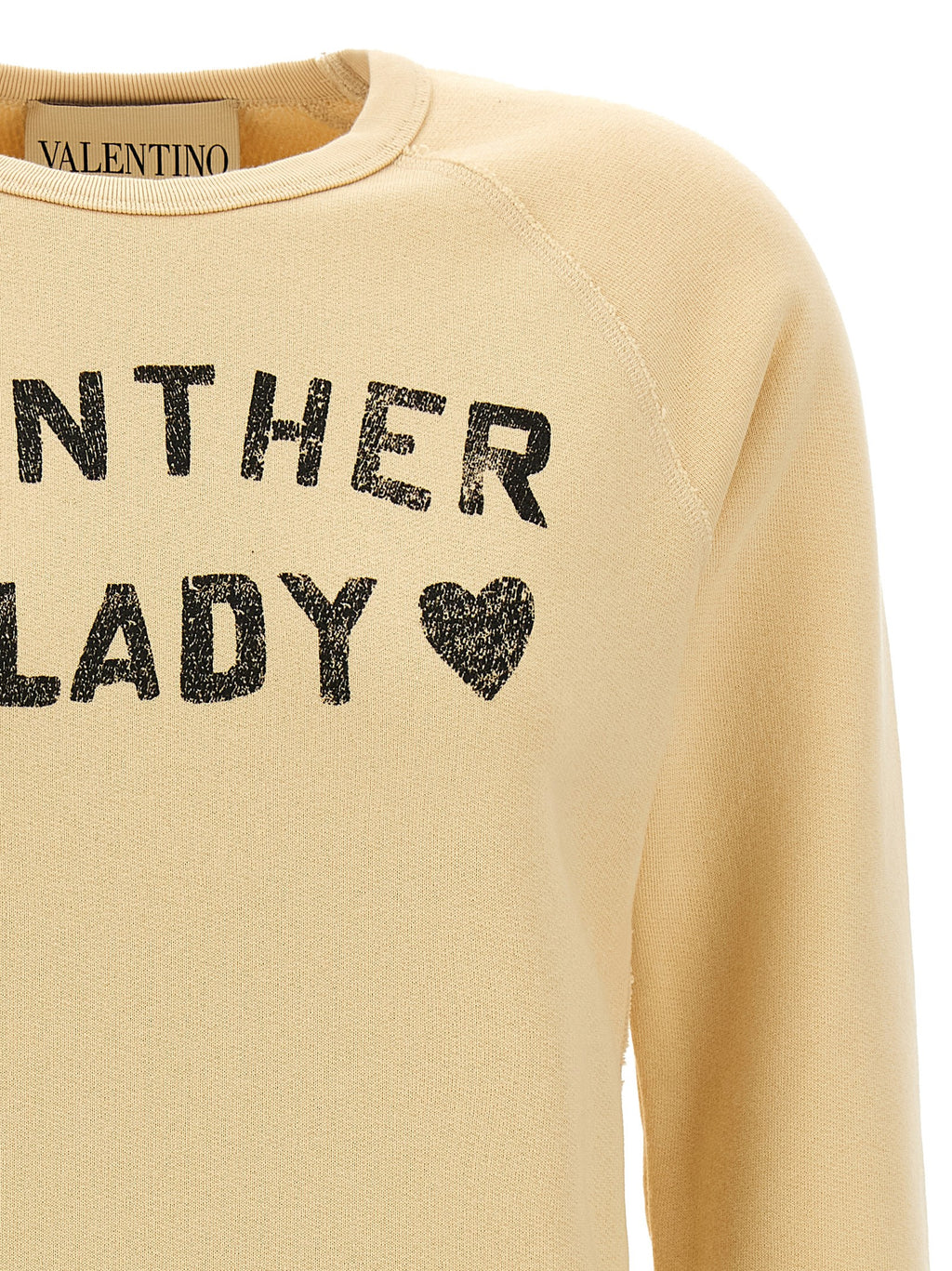 Beige Cotton Sweatshirt