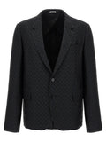 Black Viscose Blazer