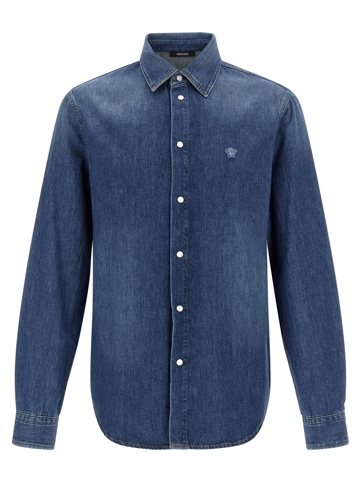 Blue Cotton Blouse
