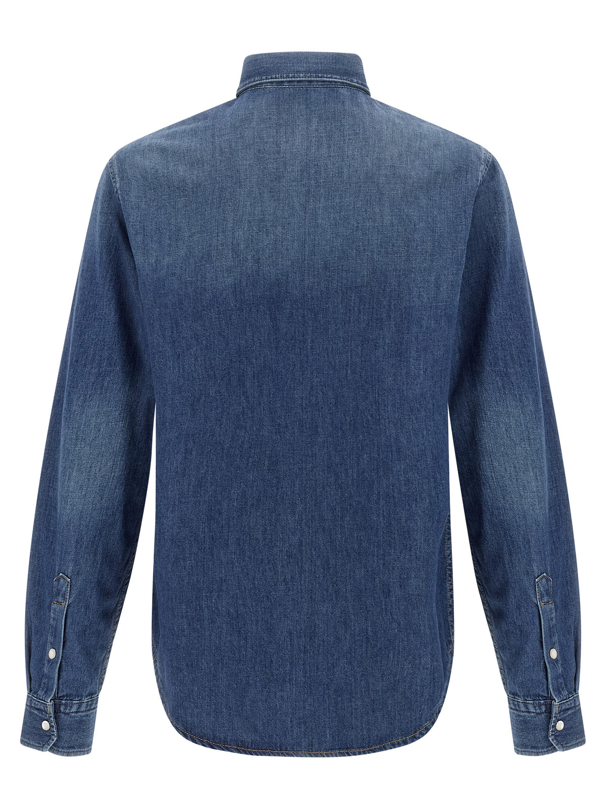 Blue Cotton Blouse