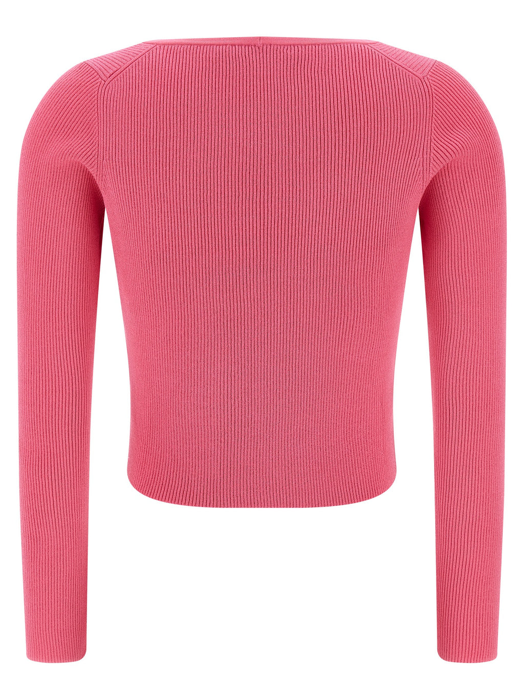 Fuchsia Viscose Cardigan