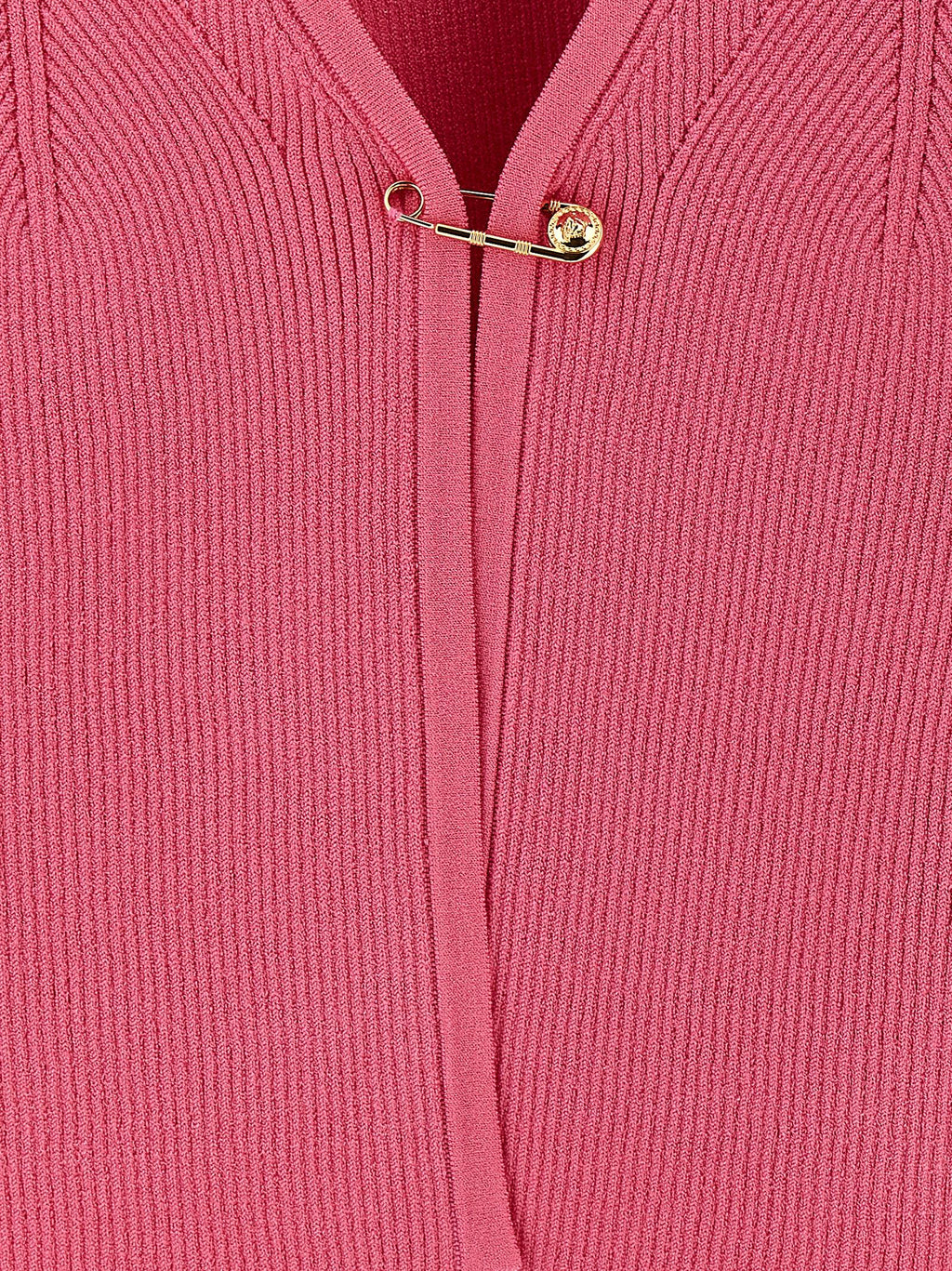 Fuchsia Viscose Cardigan