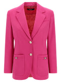 Fuchsia Virgin Wool Blazer