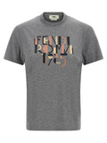 Gray Cotton T-Shirt