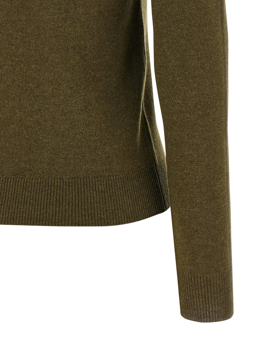 Bicolor Cashmere Cardigan